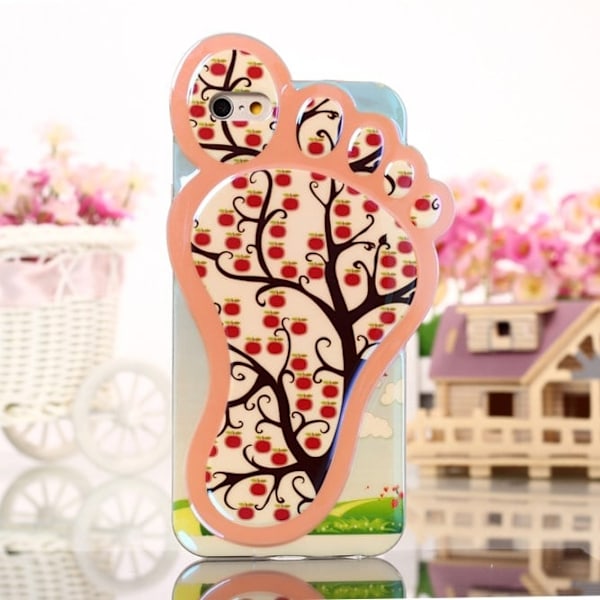 3D Foot (Frukt i et tre) iPhone 6 Deksel Multicolor
