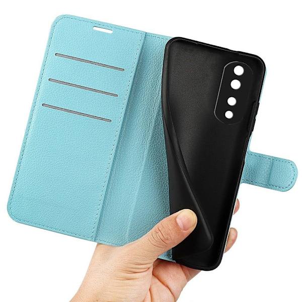 Klassisk Honor 70 Pro Flip Etui - Blå Blue
