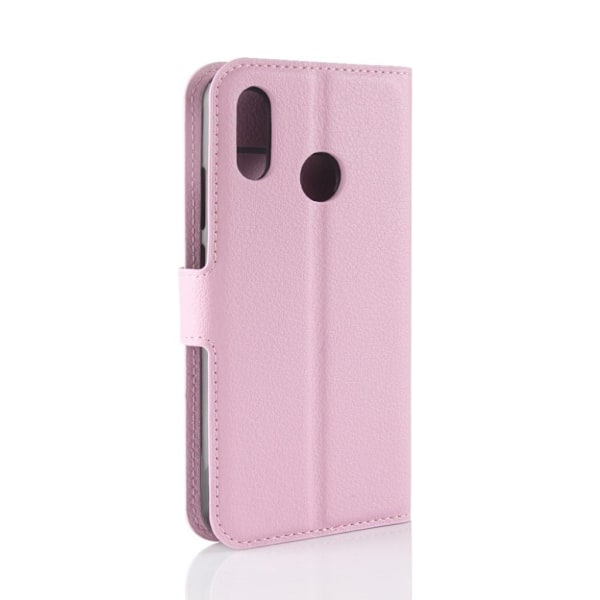 Huawei P20 Lite Snyggt fodral som är enfärgat - Ljus rosa Rosa