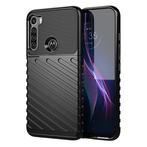 Thunder Motorola One Fusion Plus deksel - Svart Black