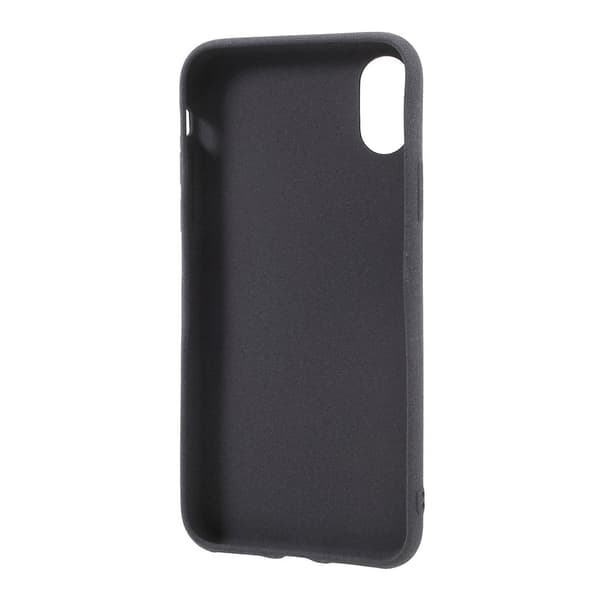 iPhone X Matt Ultra-Thin Myk TPU Etui - Grå Silver grey