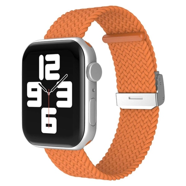 Apple Watch (41mm) yksinkertainen nylonkellohihna - Kirkkaan Oranssi Orange