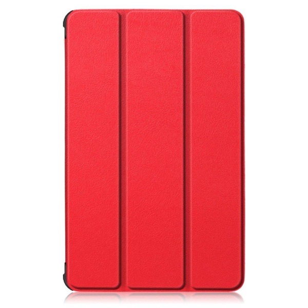 Lenovo Tab M10 HD Gen 2 tri-fold leather flip case - Red Red