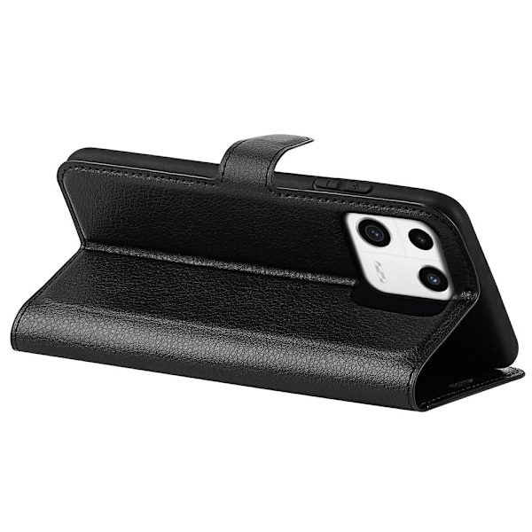Classic Xiaomi 13 Läppäkotelo - Musta Black