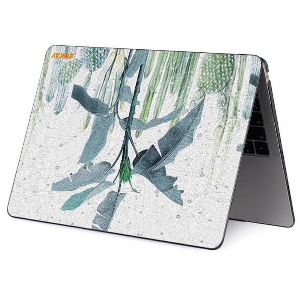 HAT PRINCE MacBook Pro 16 M1 / M1 Max (A2485, 2021) mönsterskydd - Bananblad Grön