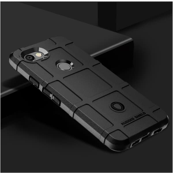 Rugged Shield Google Pixel 3a cover - Sort Black