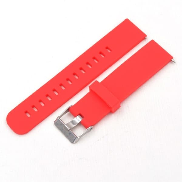 10mm ASUS Zenwatch 2 Small silikone Urrem - Rød Red