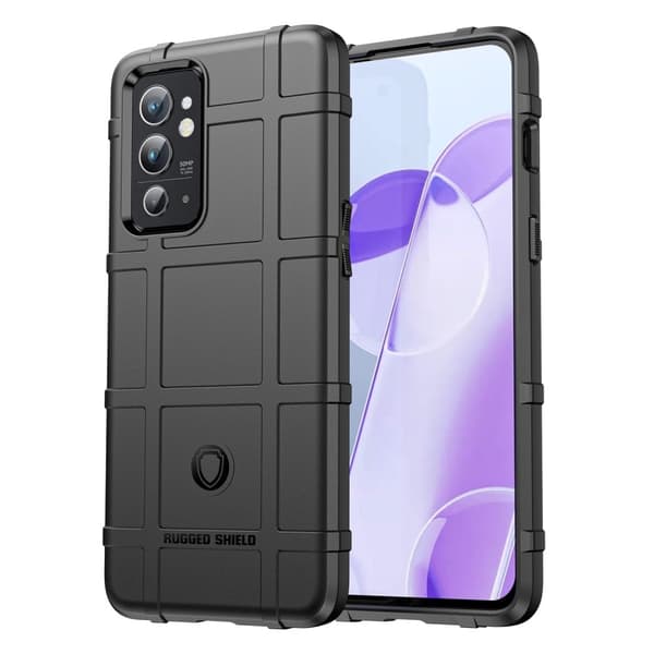 Rugged Shield OnePlus 9RT 5G skal - Svart Svart