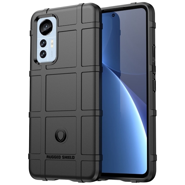 Rugged Shield Xiaomi 12 Lite deksel - Svart Black