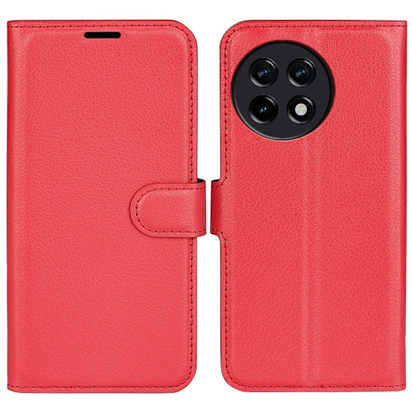 Klassisk OnePlus 11R / Ace 2 Flip Etui - Rød Red