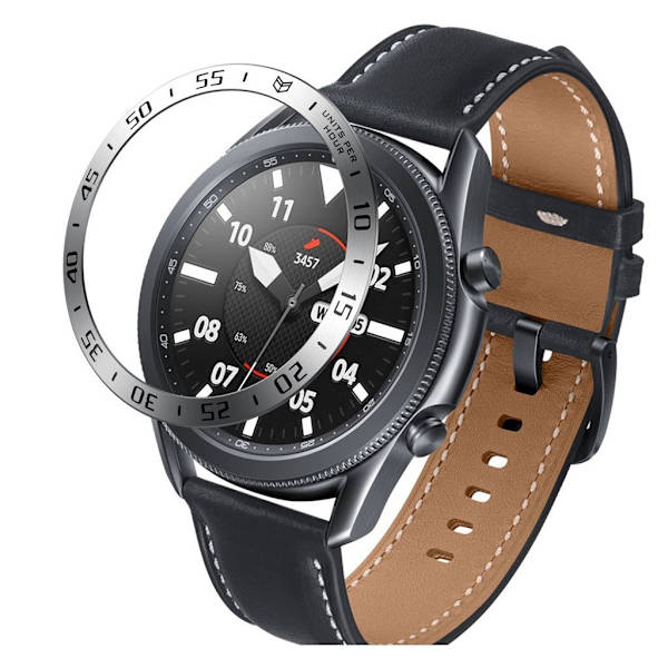 Samsung Galaxy Watch 3 (45mm) hållbar dial bezel - silver / A Type Silvergrå