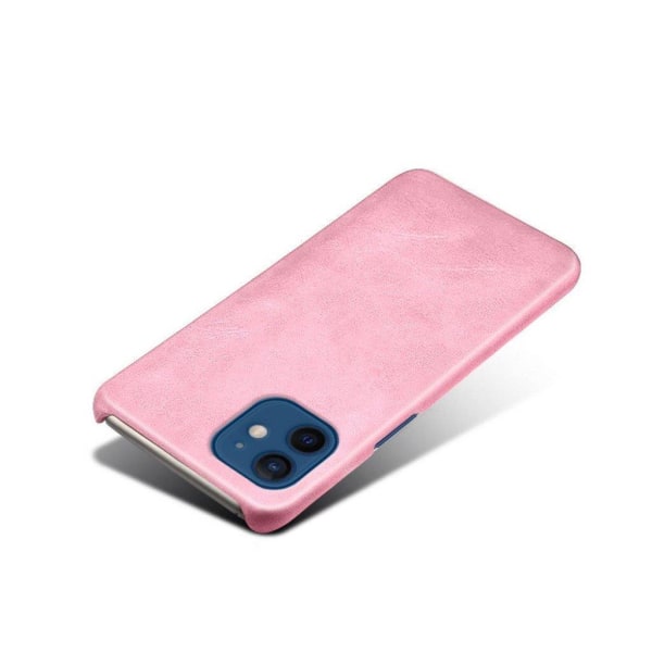 Croco iPhone 12 Pro / iPhone 12 kotelot - Pinkki Pink