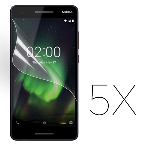 Ultra-klart Nokia 2.1 skärmskydd Transparent