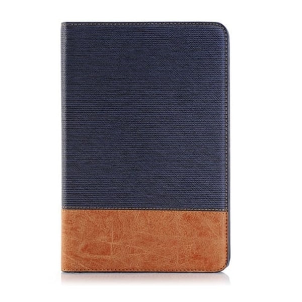 Sjöwall iPad Mini 4 Læder Etui - Mørkeblå Blue
