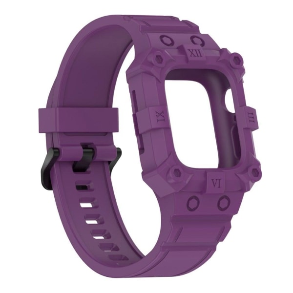 Apple Watch (45mm) silikoninen ranneke - Violetti Purple