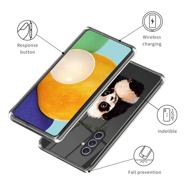 Deco Samsung Galaxy A54 kotelot - Panda White