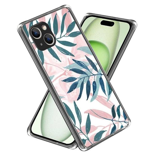 Deco iPhone 15 deksel - Blader Pink