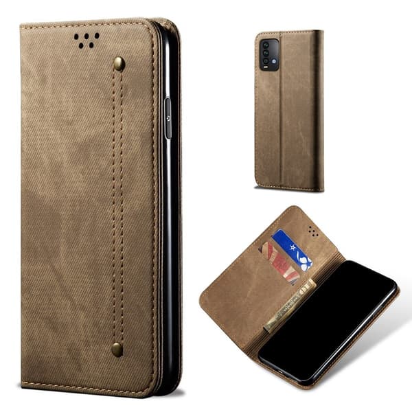 Jeans Xiaomi Redmi 9 Power Flippetui - Khaki Brown