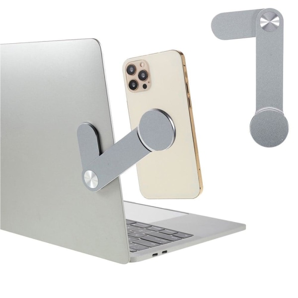 Universal magnetisk telefonholder i aluminiumslegering - Grå Silver grey