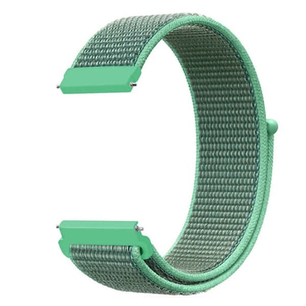 Amazfit GTR 47mm / Pace nylonvævet erstatningsurrem - Grøn Green
