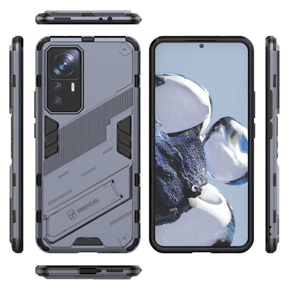 Støtsikkert hybriddeksel for Xiaomi 12T Pro - Mørkeblå Blue