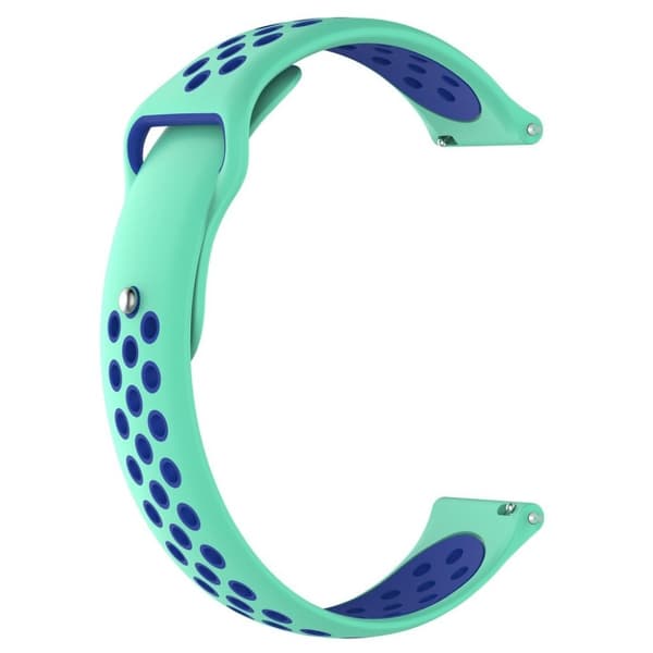 Huawei Watch GT 22m silikone urrem - Grøn/Blå Multicolor