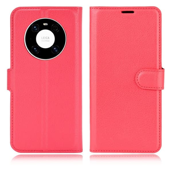 Classic Huawei Mate 40 flip etui - rød Red