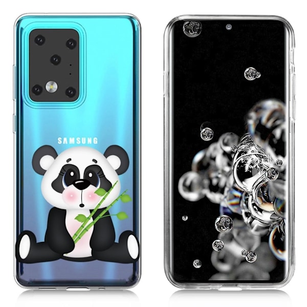 Deco Samsung Galaxy S20 Ultra kotelot - Iso Panda Black