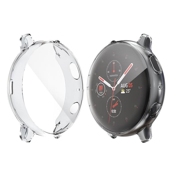 Samsung Galaxy Watch Active 2 - 40mm Galvanisering Etui - Gjennomsiktig Transparent