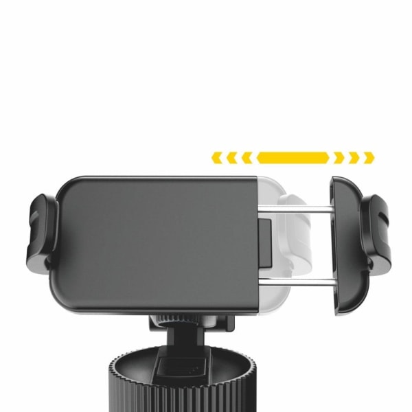 Universal JY051 dashboard extendable phone mount bracket - Black Black