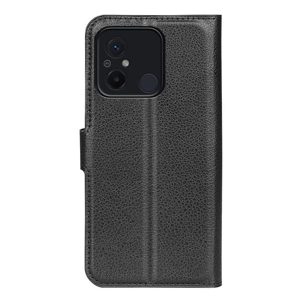 Classic Xiaomi Redmi 12C Flippetui - Svart Black