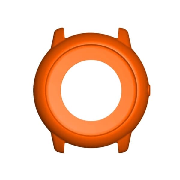 Silikonfodral till Haylou Solar LS05-klocka - Orange Orange