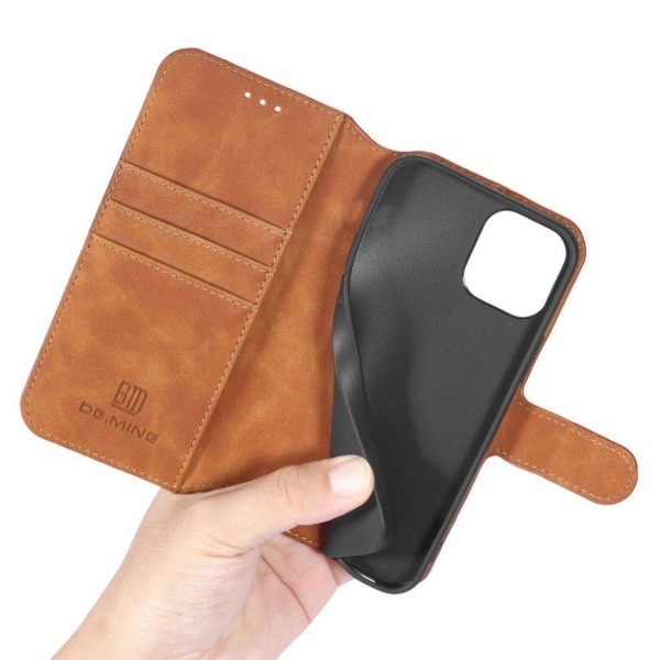 DG.MING iPhone 13 Pro retro etui - Brun Brown