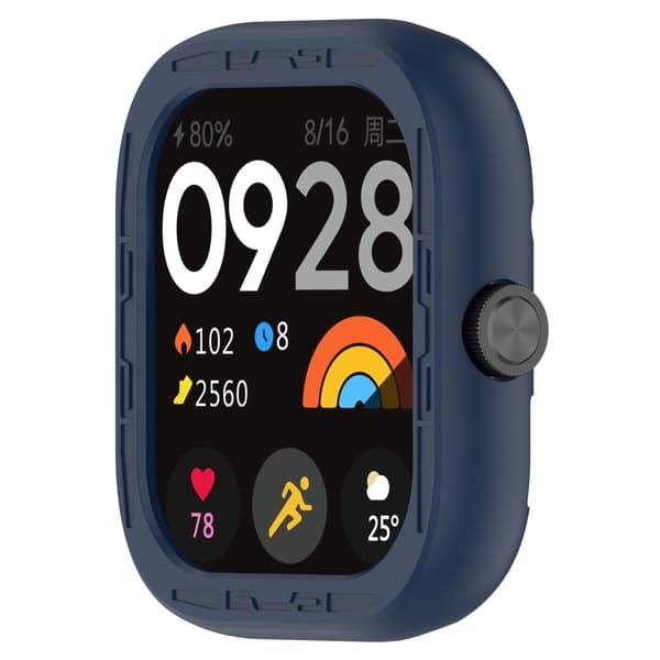 Xiaomi RedMi Watch 4 Silikon Beskyttende deksel Watch Case - Midnattsblå Blue