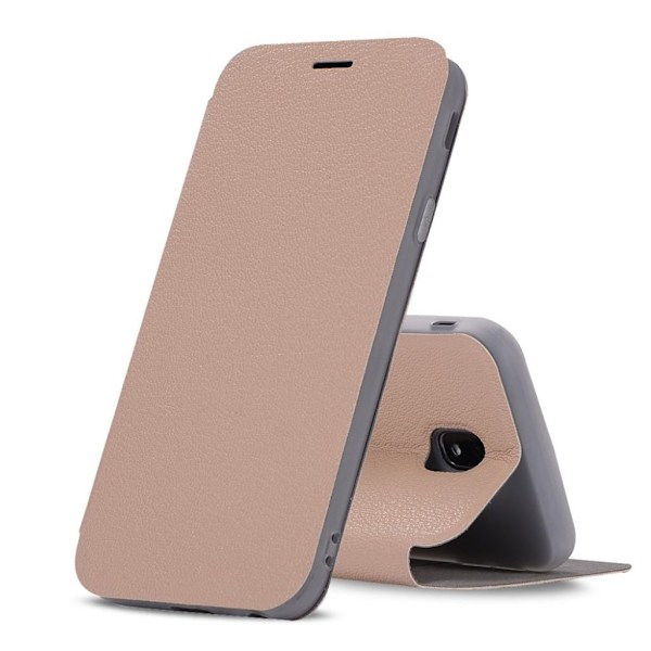 Samsung Galaxy J3 (2017) Foldbart etui - Gold