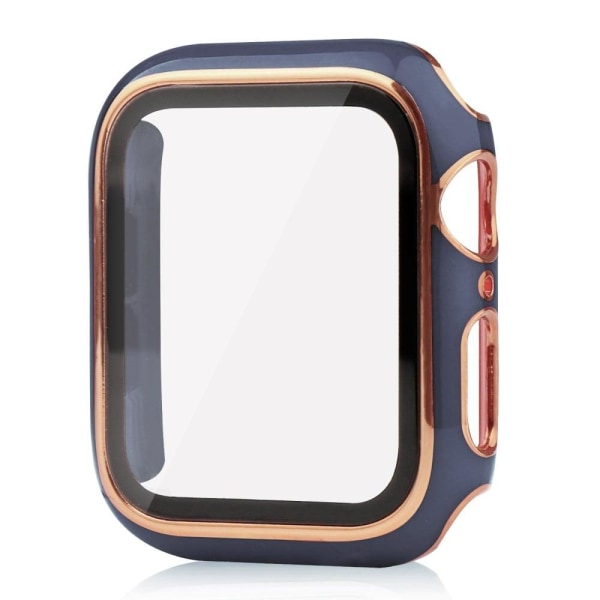 Apple Watch SE 2022 (44mm) dual color electroplating cover with Blå