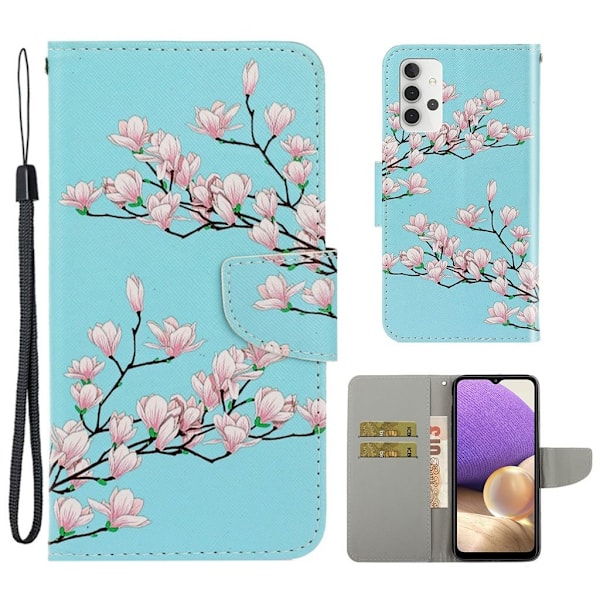Wonderland Samsung Galaxy A32 fodral -Blå Blå