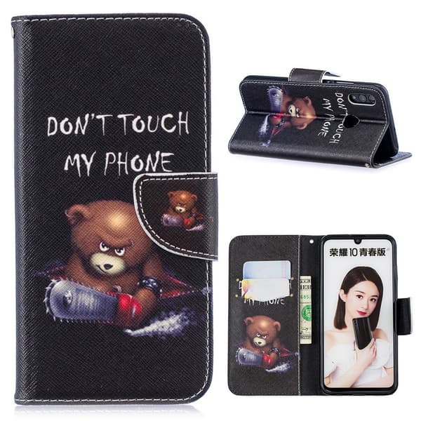 Wonderland Huawei P Smart 2019 kotelot - Karhu ja Sen Varoitukset Multicolor