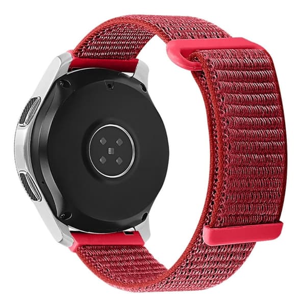 22 mm Huawei Watch GT 2e nylon-urrem - Rød Red