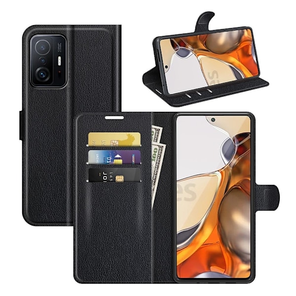 Classic Xiaomi 11T Flip Etui - Sort Black