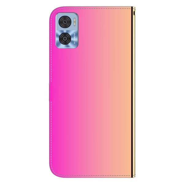 Mirror Motorola Moto E22i / E22 Flippetui - Rose Pink