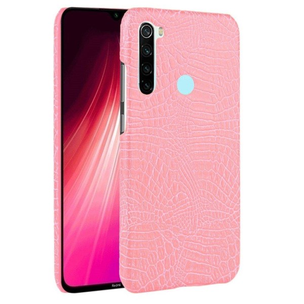 Croco cover - Xiaomi Redmi Note 8T – Lyserød Pink