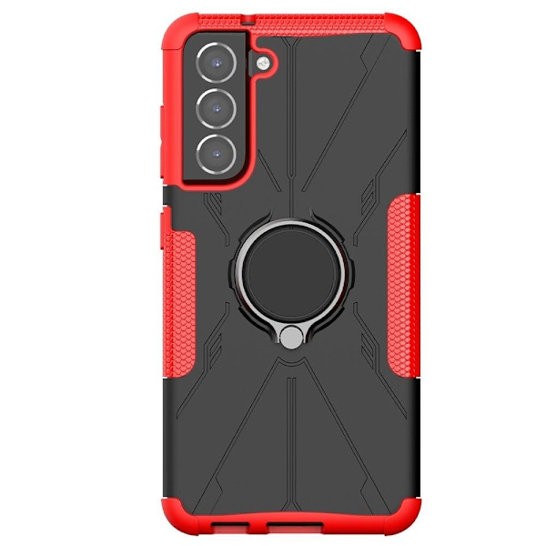 Magneettikannatin Samsung Galaxy S21 FE:lle - Punainen Red