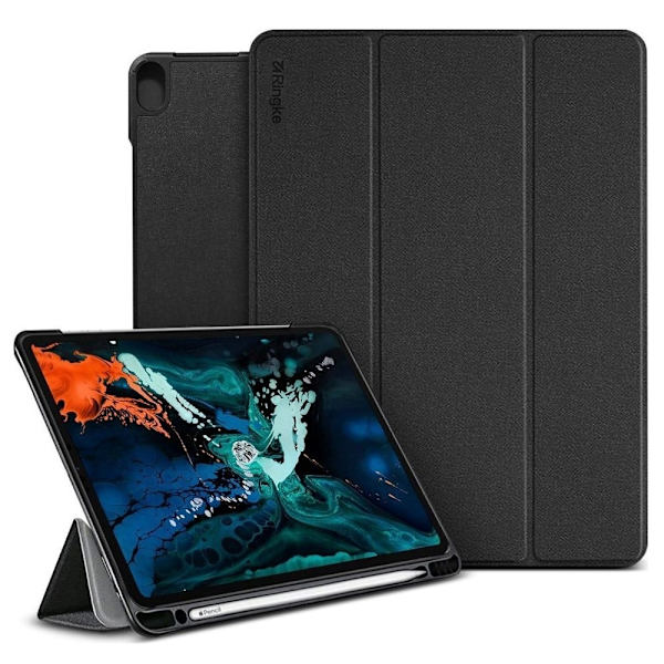 Ringke Smart Etui iPad Pro 2018 12.9inch - Sort Black