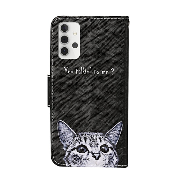 Wonderland Samsung Galaxy A32 fodral -Svart Svart