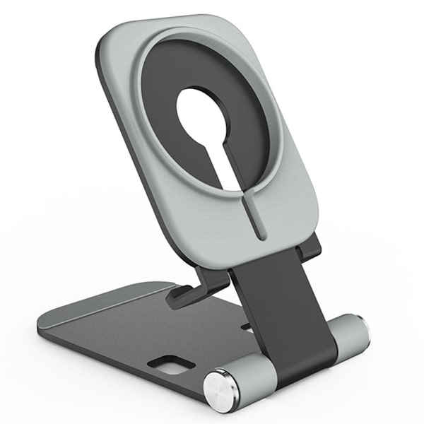 Universal telefonstativ med MagSafe-opladerholder - Mørkegrå Silver grey
