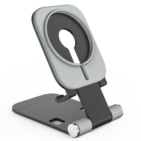 Universellt telefonställ med MagSafe-laddningsstation - Mörkgrå Silvergrå
