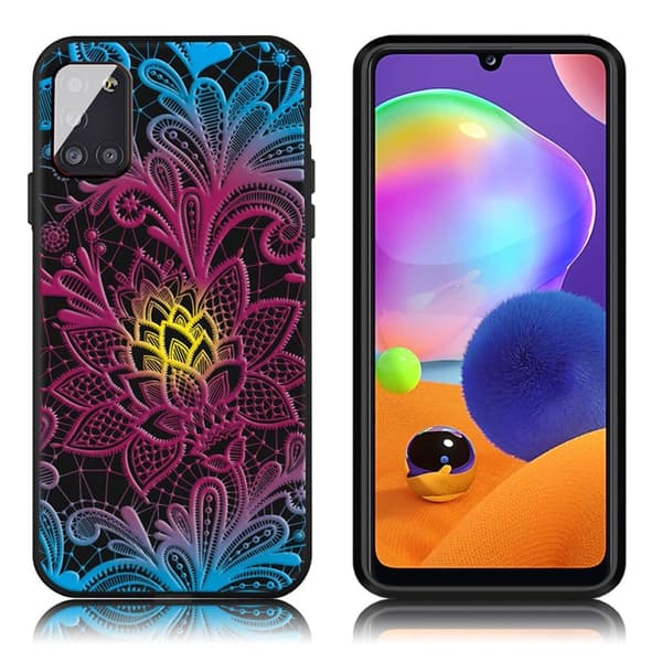 Imagine Samsung Galaxy A31 Etui - Blomster Mønster Multicolor