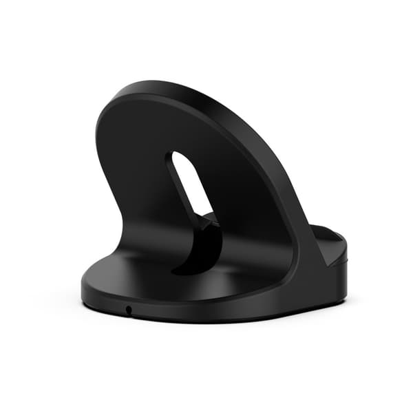 Universal silikone-telefonholder med MagSafe-opladningsslot - Sort Black