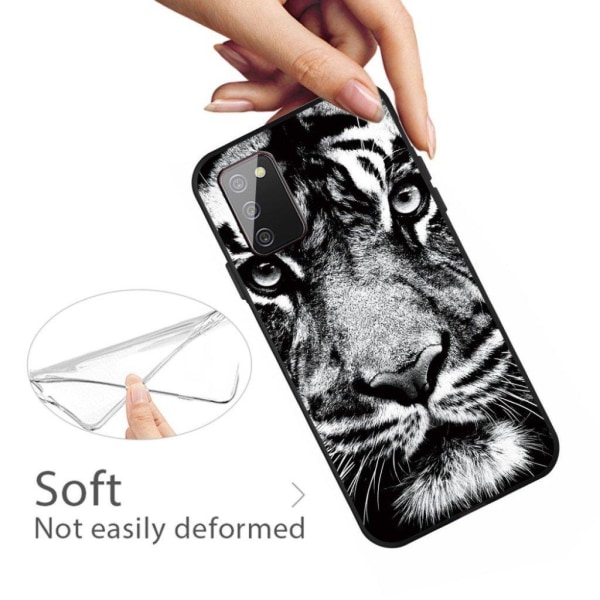 Imagine Samsung Galaxy A02s Etui - Tiger Black